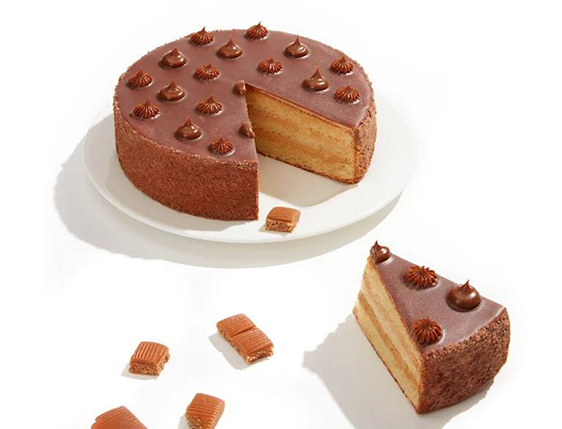 Tort "Briză de caramel" - 2 Imagine