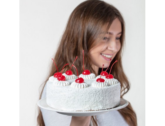 Tort "Vișină de iarnă" - 2 Imagine
