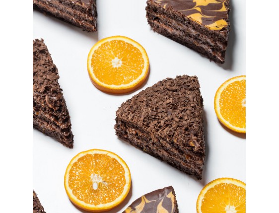 Tort  "Velvet Orange" - 2 Imagine