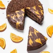 Tort  "Velvet Orange" - 4 Imagine