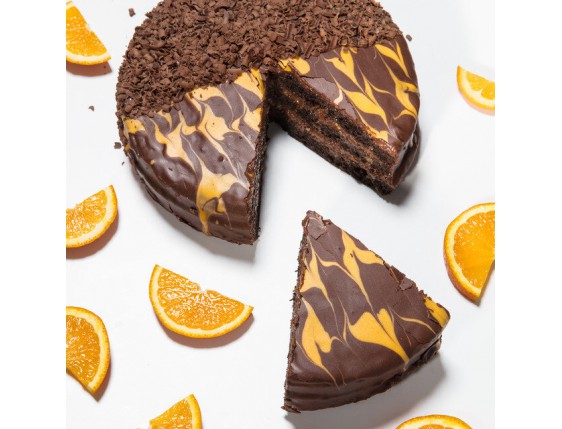 Tort  "Velvet Orange" - 4 Imagine